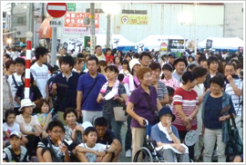 お祭りの写真