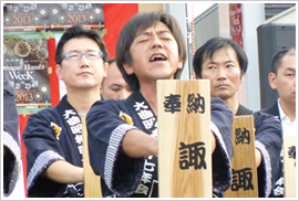 お祭りの写真
