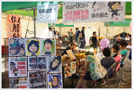 お祭りの写真