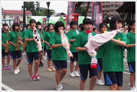 お祭りの写真