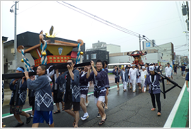 お祭りの写真