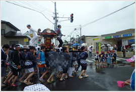 お祭りの写真