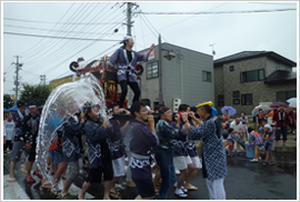 お祭りの写真