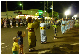 お祭りの写真