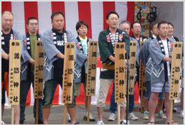 お祭りの写真