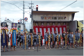 お祭りの写真