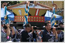 お祭りの写真