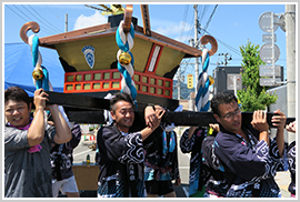お祭りの写真