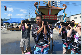 お祭りの写真