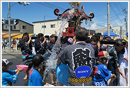 お祭りの写真