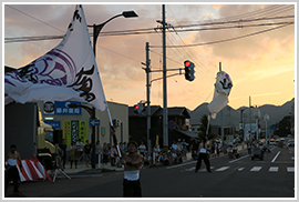 お祭りの写真