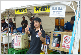 お祭りの写真