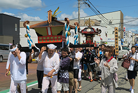 お祭りの写真