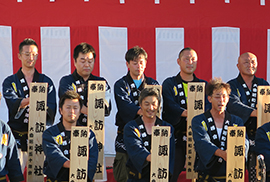 お祭りの写真