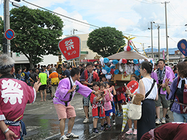 お祭りの写真