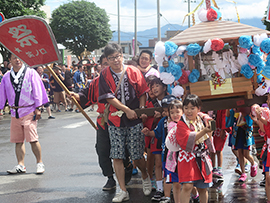 お祭りの写真