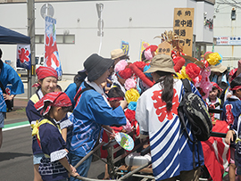 お祭りの写真