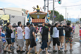お祭りの写真