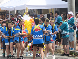 お祭りの写真