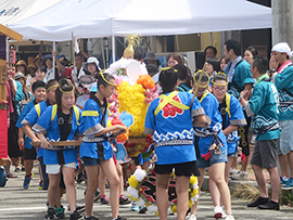 お祭りの写真