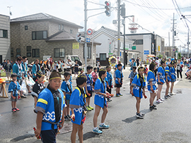 お祭りの写真