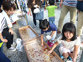 お祭りの写真