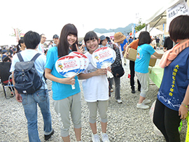 お祭りの写真
