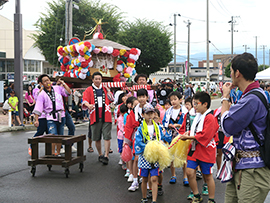 お祭りの写真