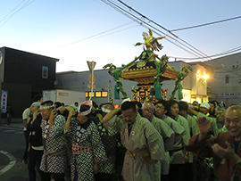 お祭りの写真