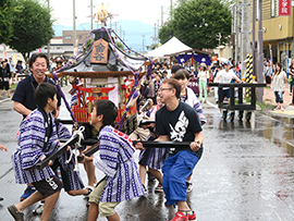 お祭りの写真