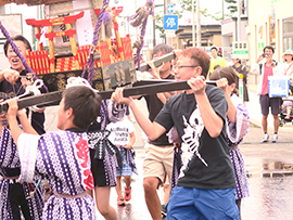 お祭りの写真