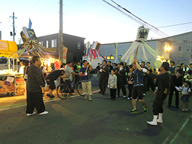 お祭りの写真