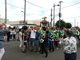 お祭りの写真