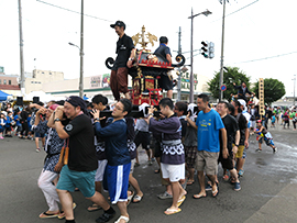 お祭りの写真