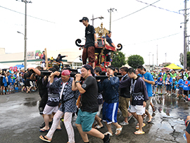 お祭りの写真