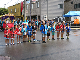 お祭りの写真