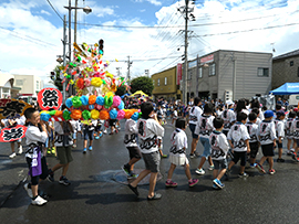 お祭りの写真