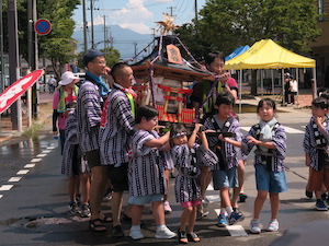 お祭りの写真