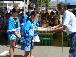 お祭りの写真